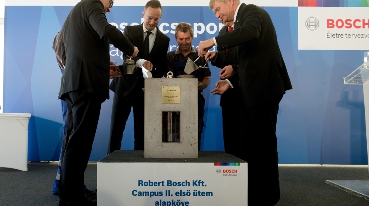 Video: Bosch To Expand Budapest Development Centre For HUF 37 Bn