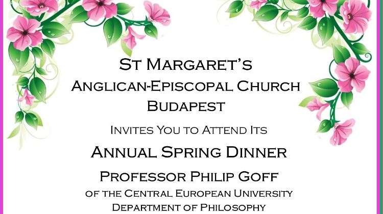 Anglican Church Dinner: 'The Existence Of God', 27 April