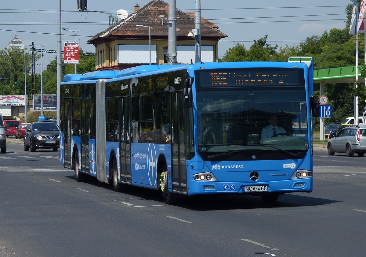 Extended Schedule For Bus 100E Serving Budapest Airport