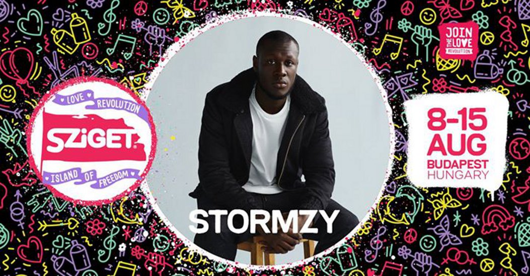 Video: Stormzy @ Sziget Festival Budapest, 8 August