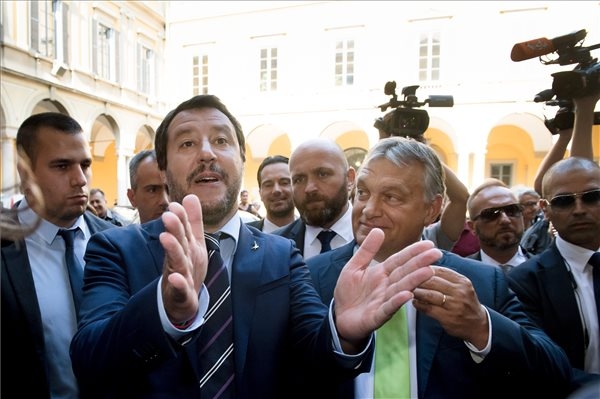 Video: Hungary & Italy Vow To Stop Mass Migration, Macron Declares Himself Their Main Opponent