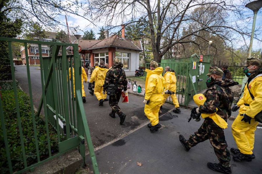 Hungarian Army Starts Disinfecting Hundreds Of Elderly Care Homes