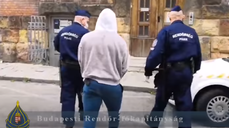 Video: Nigerian Rapist Arrested In Budapest