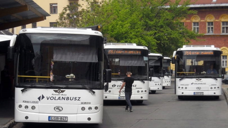 Volánbusz Fleet Adding 164 New Natural Gas Buses