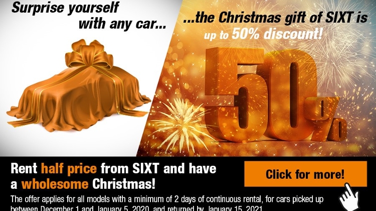 Special Festive Offer: Up To Half Price Car Rental From Sixt Hungary