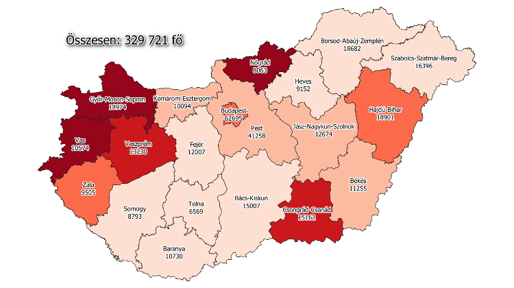 Covid Update: 143,065 Active Cases, 103 New Deaths In Hungary