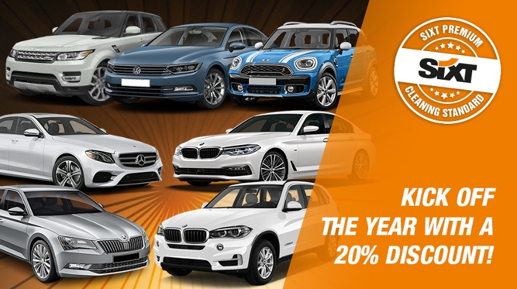 Kick Of New Year With A 20% Discount From Sixt Rent A Car