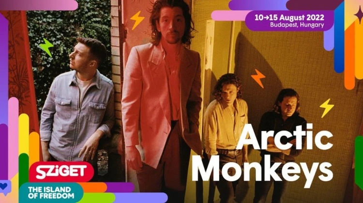 Arctic Monkeys in Budapest, Sziget Festival, 15 August