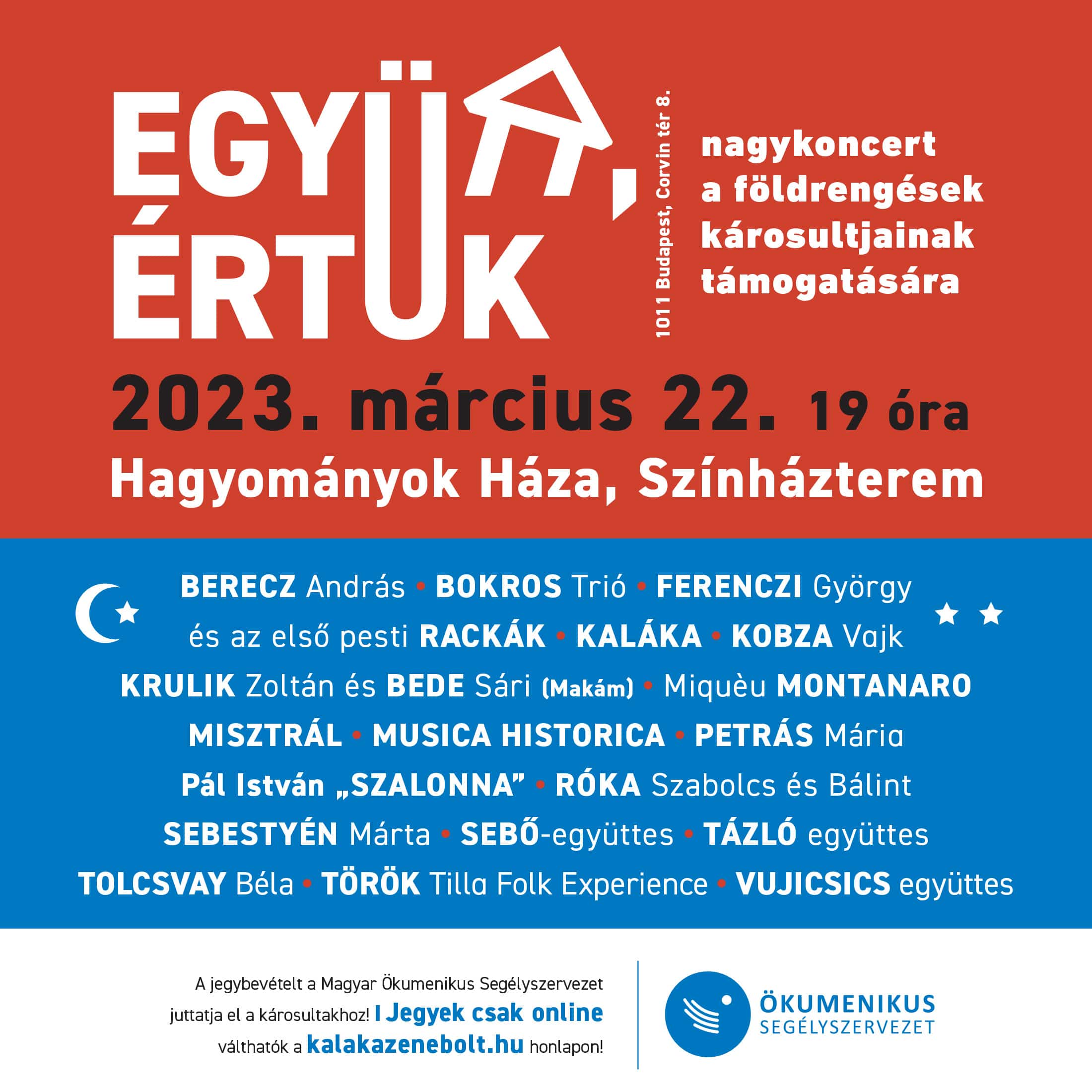 Big Charity Concert Soon in Budapest to Support Turkey-Syria Earthquake Victims