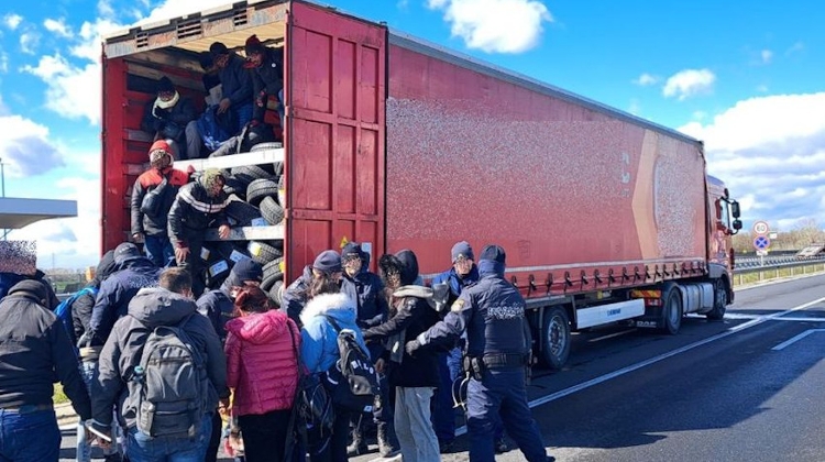 Forty Illegal Asian Migrants Found Squeezed Into Truck At Hungarian Border