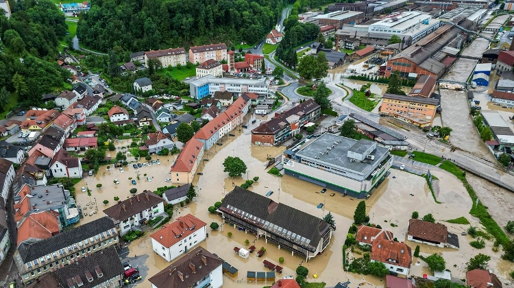 Hungarian Interchurch Aid Delivering Donations to Slovenia Flood Victims