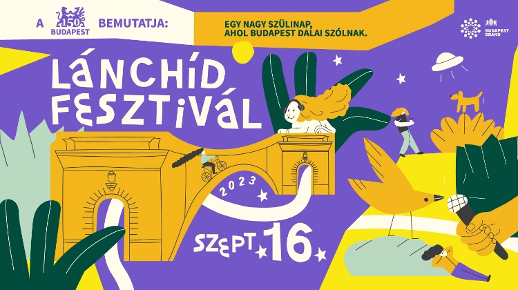 Free Festival: Celebrate Reopening of Budapest’s Chain Bridge, 16 September