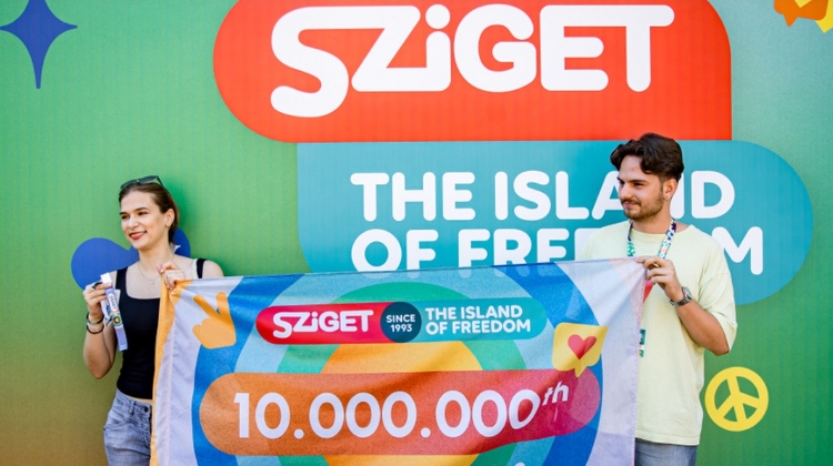 Watch: Lucky Veronika Mikes Just Got a Lifetime Pass to Sziget Festival in Budapest