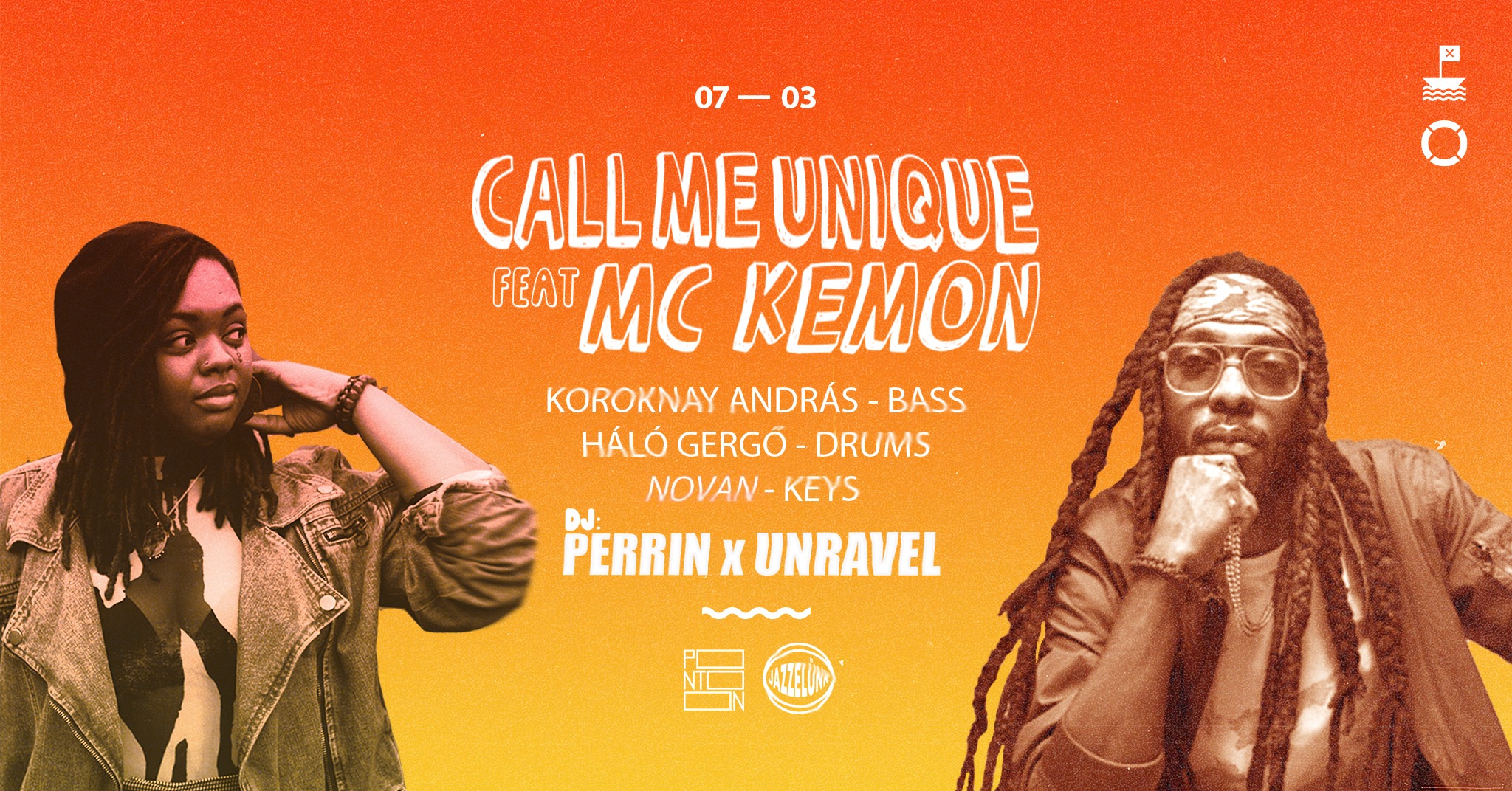 Call Me Unique feat MC Kemon, Kobuci Kert Budapest, 3 July