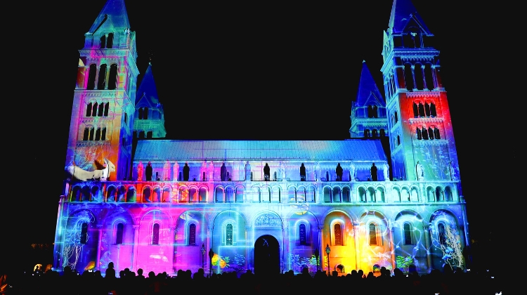 'Zsolnay Festival of Light', Pécs, 6 – 9 July