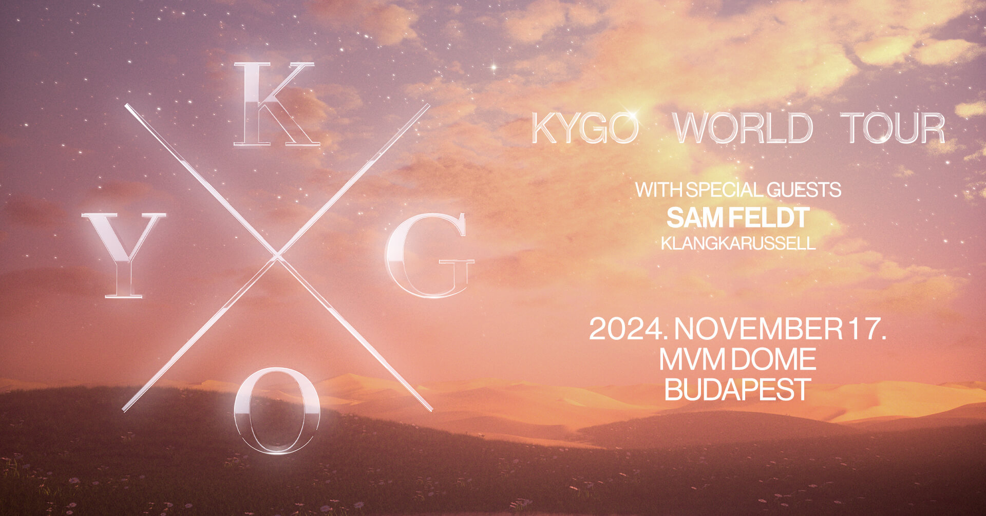 'Kygo World Tour', MVM Dome, 17 November