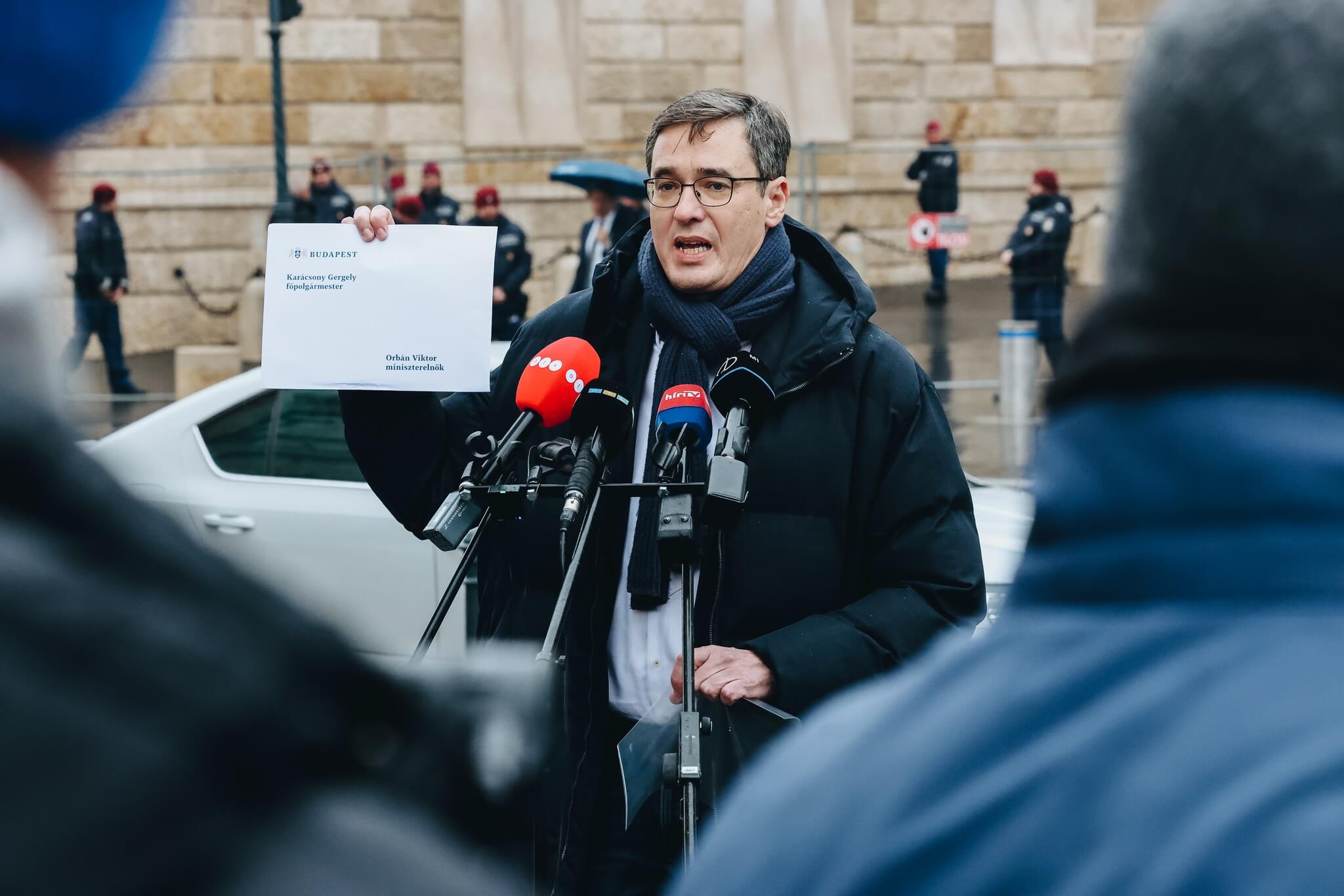 Mayor Asks PM for Cooperation to Keep Budapest's Basic Public Services Functioning