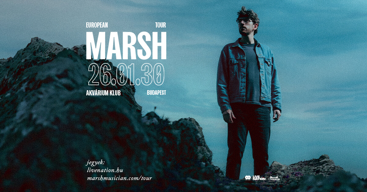 Marsh Lands in Budapest at Akvárium Klub on 30 January