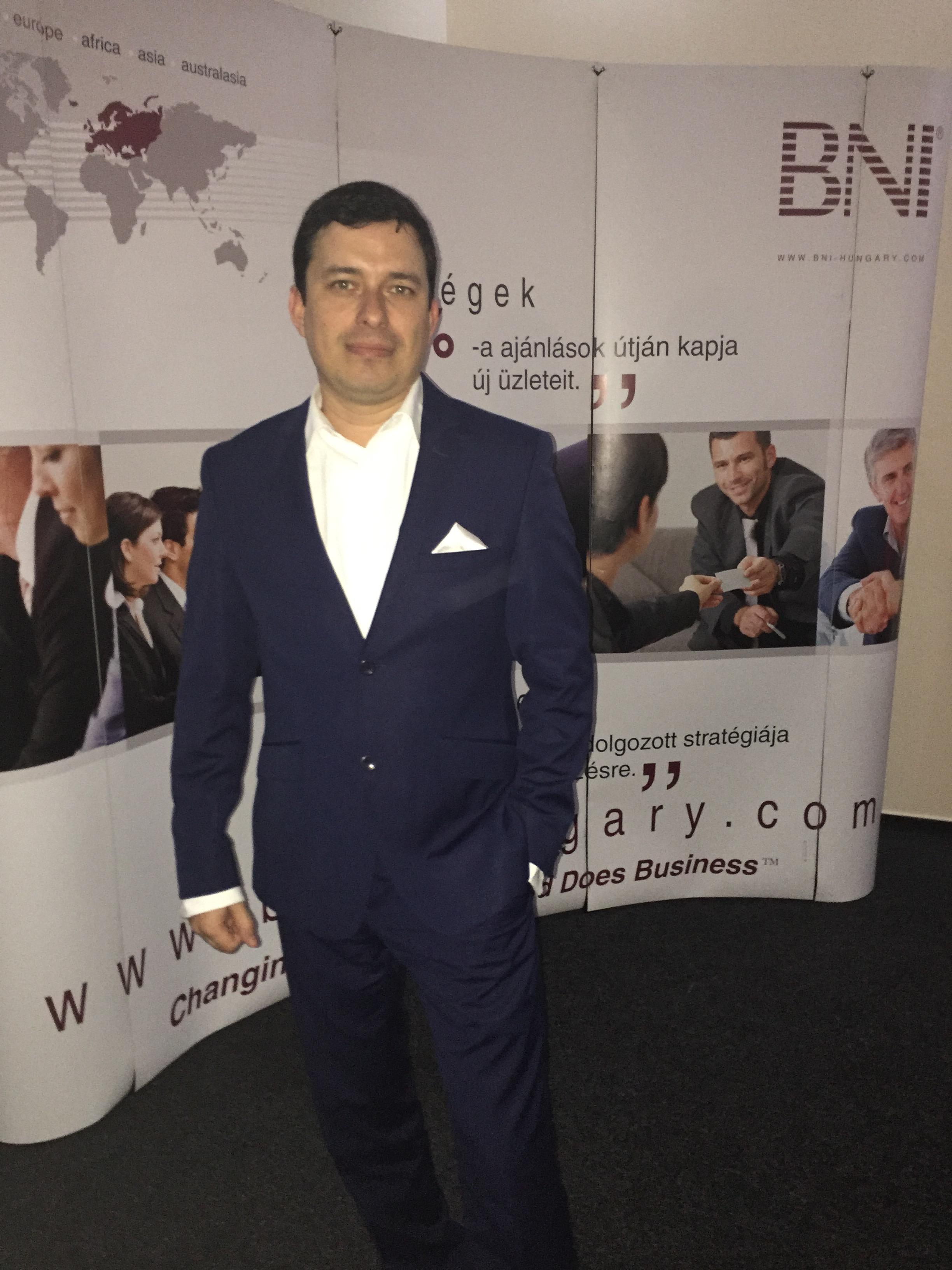 Dávid Rodriguez, Managing Director, Vip Holding Europe Kft.