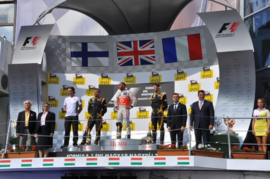 All-Time High Number Of Spectators At The Formula 1 ENI Hungarian Grand Prix