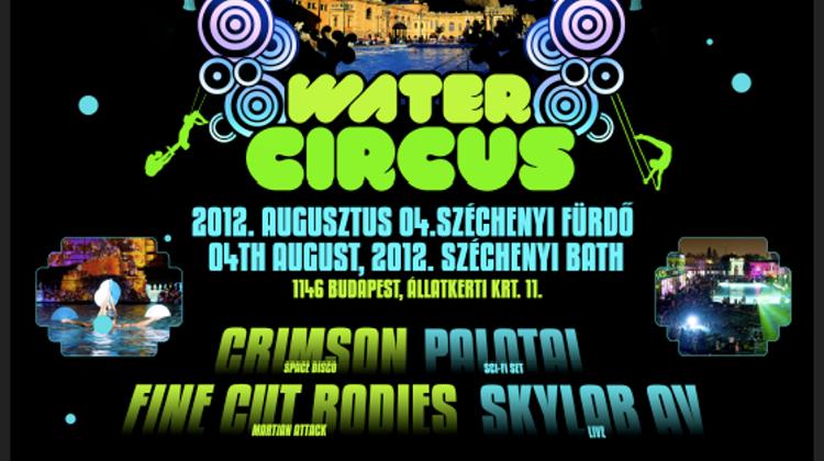 Invitation: Cinetrip Water Circus, Szechenyi Bath Budapest, 4 August