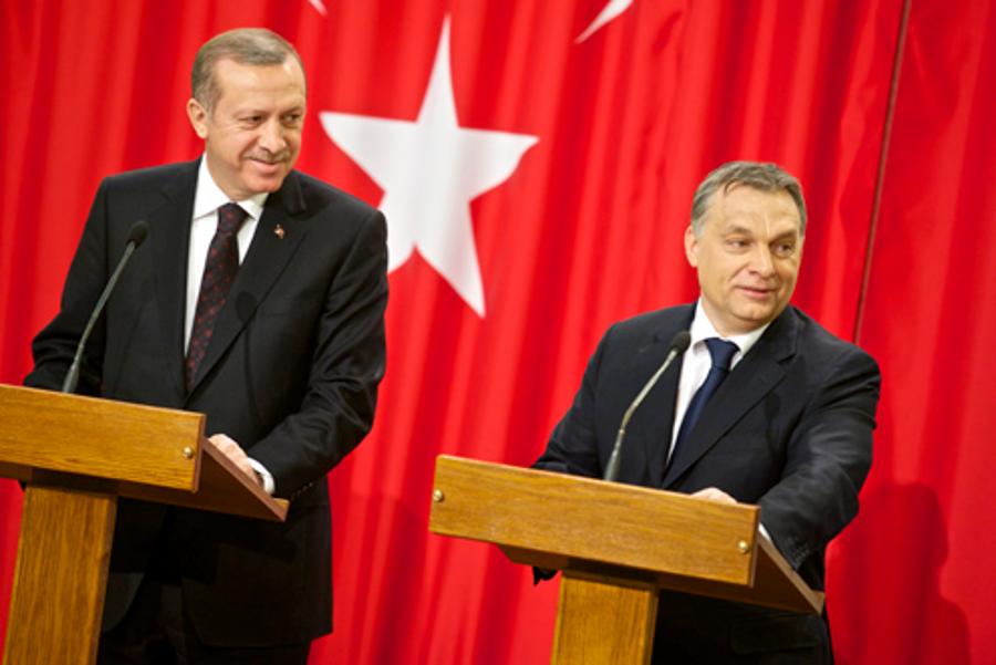 Turkish Prime Minister On Official Visit In Budapest