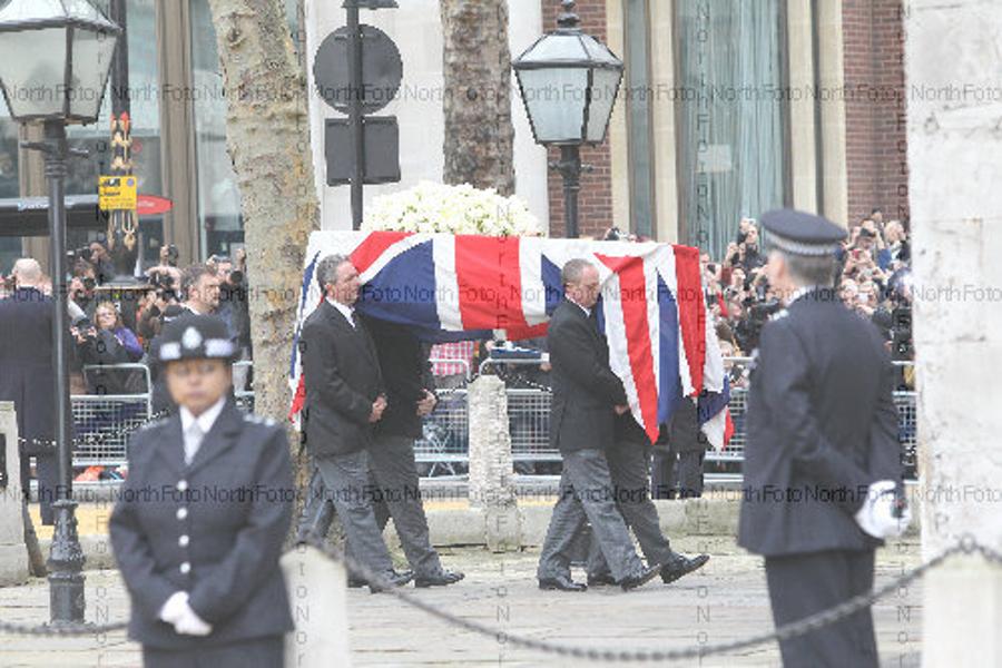 Hungary's PM Orbán Attends Thatcher Funeral