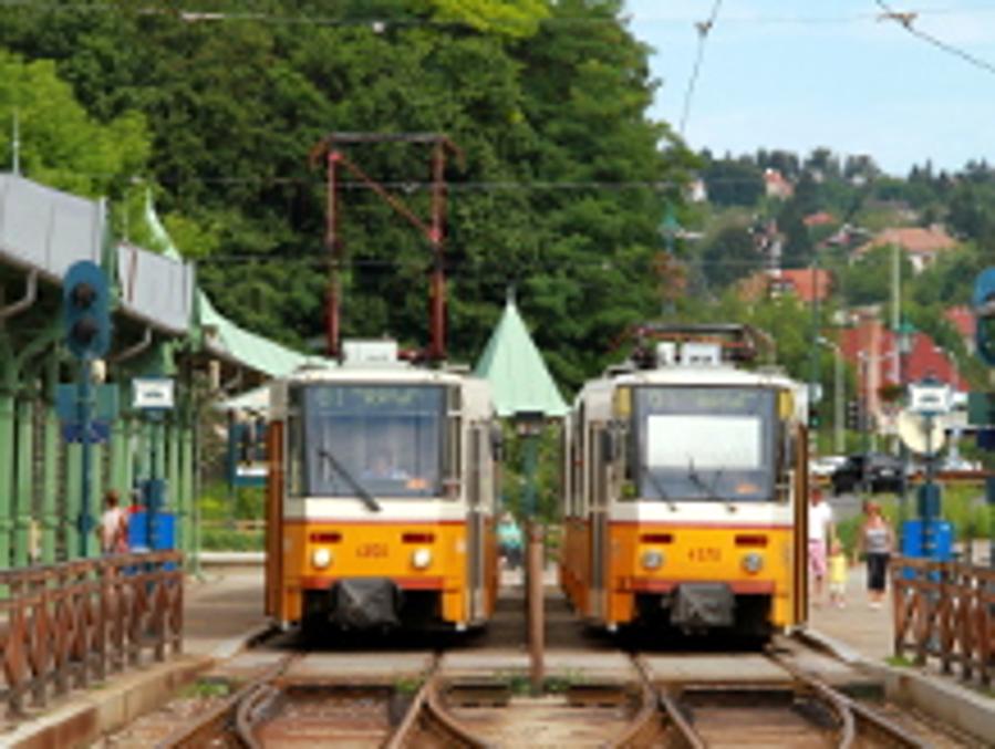 Due To Refurbishment Works, Tram Line 61 In Budapest Runs On A Shortened Route