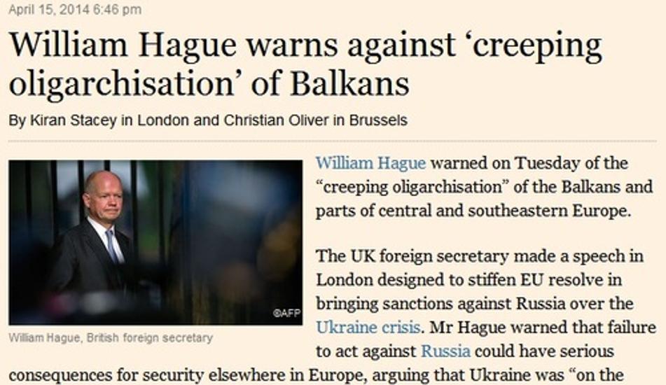 Xpat Opinion: No, Secretary Hague Was Not Talking About Hungary