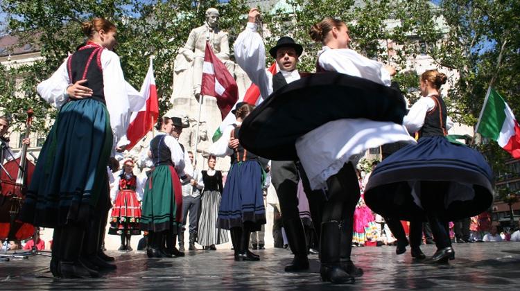 Danube Carnival 2014: A Captivating Folk Dance Celebration On The Streets Of Budapest