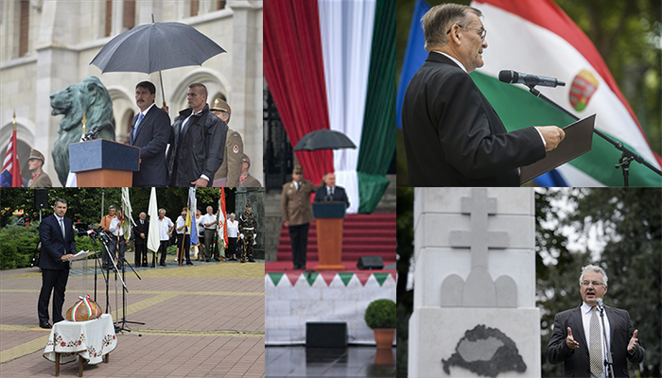 Hungarians Mark National Day With Bread, Fireworks  & Lots Of Speeches