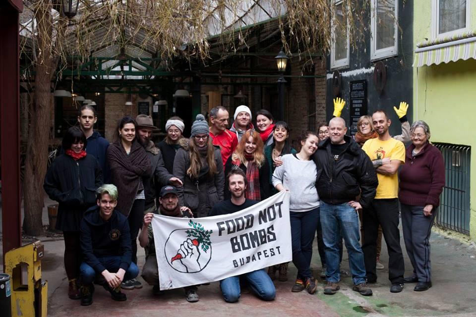 Food Not Bombs Budapest: 'Food Is A Right' Initiative, 27 February