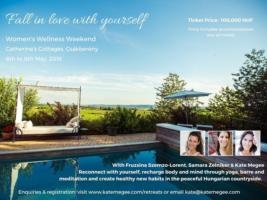 Women's Wellness Weekend @ Catherine's Cottages, 6 - 8 May