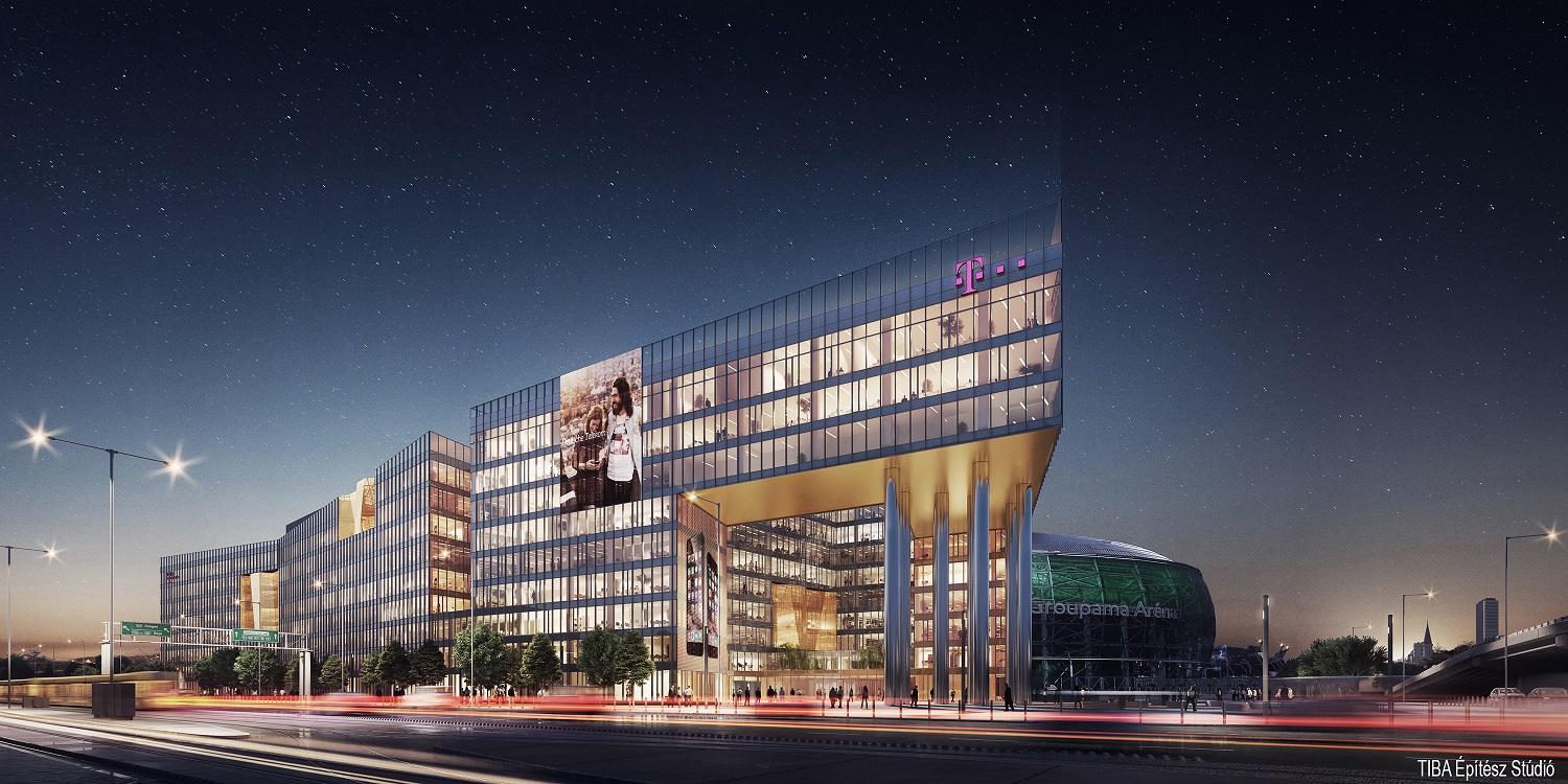 Construction Begins On Magyar Telekom Headquarters Building