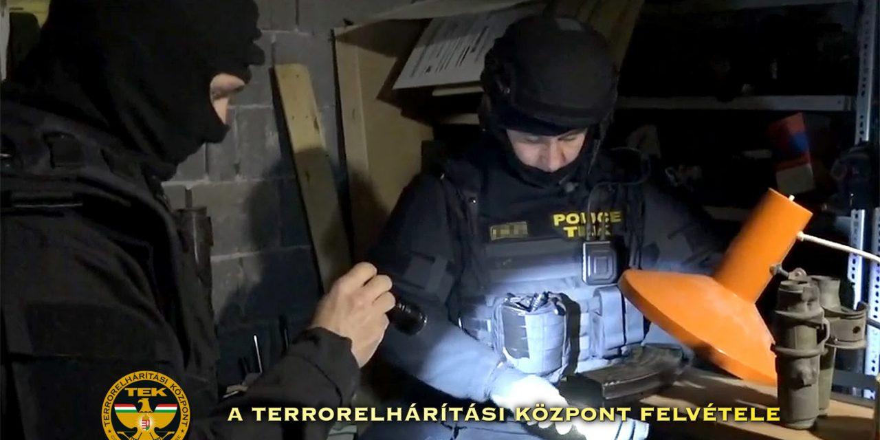 Video: Fresh Hungarian Counter-Terrorism Force Weapons Raids