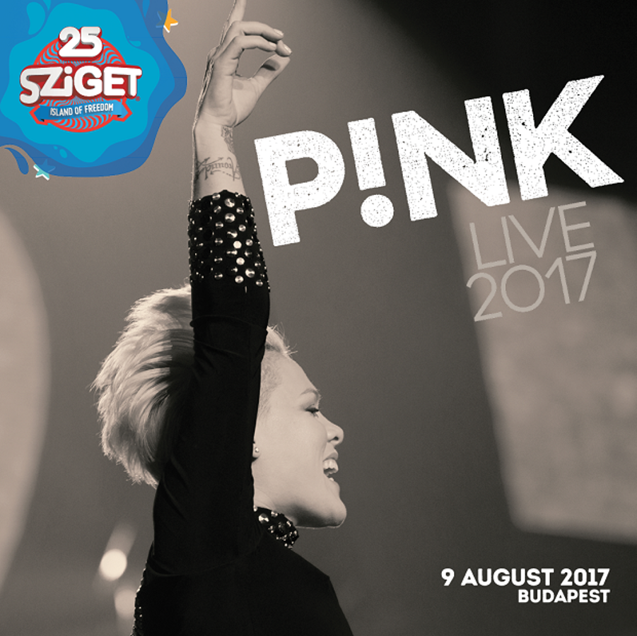Pink To Headline Sziget Main Stage