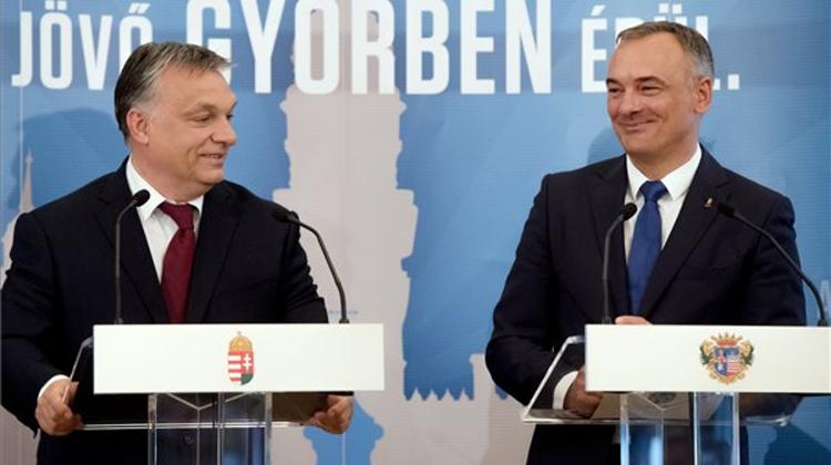 Orbán Announces Projects For Győr