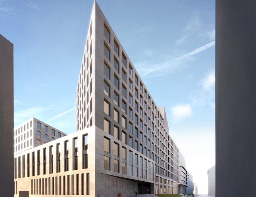 Construction Of Corvin 5 Office Building Started In Budapest
