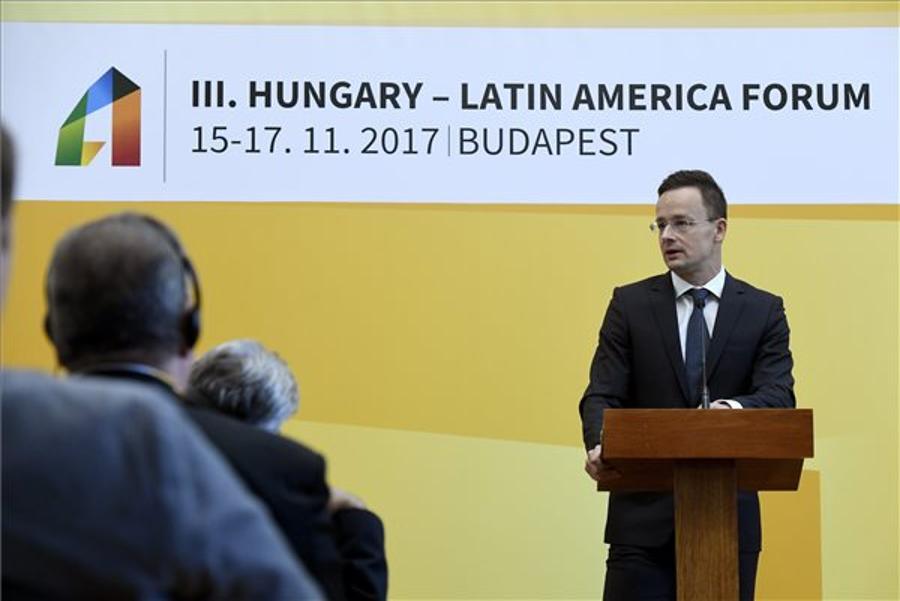 Foreign Minister: Hungary Strives To Build Effective Ties With S America