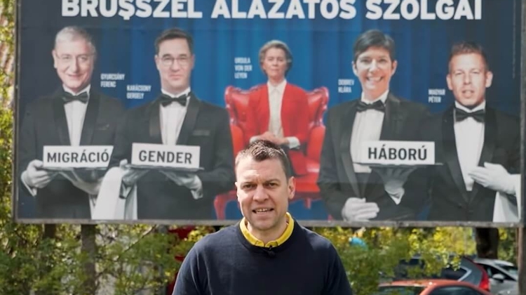 Fidesz Launches EP Election Campaign Alongside Controversial Billboards Attacking Opposition in Hungary Fidesz Launches EP Election Campaign Alongside Controversial Billboards Attacking Opposition in Hungary