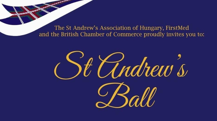 St Andrew’s Ball, Marriott Hotel Budapest, 21 November St Andrew’s Ball, Marriott Hotel Budapest, 21 November