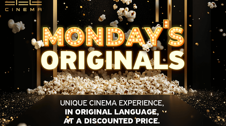 Enjoy ‘Mondays Originals’ for a Special Price at ETELE Cinema Budapest, 27 October Enjoy ‘Mondays Originals’ for a Special Price at ETELE Cinema Budapest, 27 October