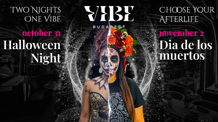 Halloween & Día de los Muertos at VIBE Budapest Halloween & Día de los Muertos at VIBE Budapest