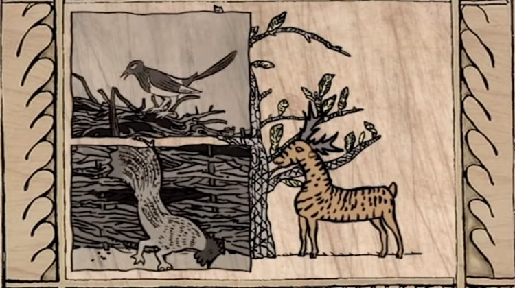 Video: Hungarian Folk Tales - The Little Cockerel & The Hedge