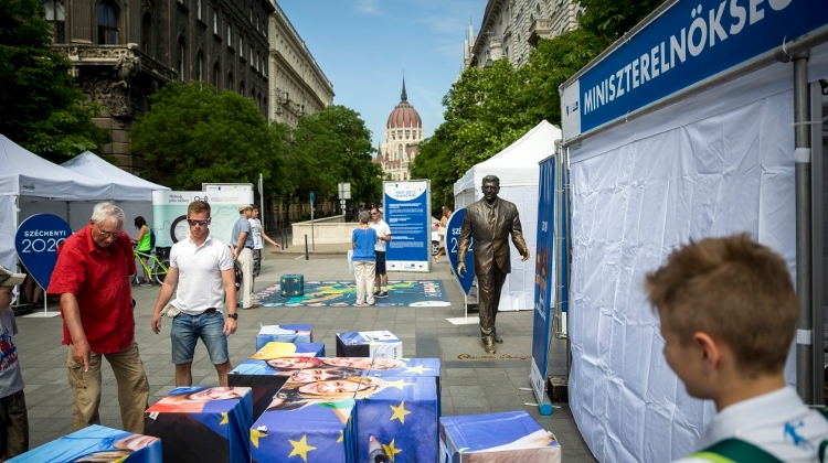 Video: Eurosceptic Hungary Marks EU Day