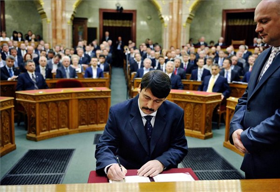 Hungarian President Áder Signs Amendment To Labour Code