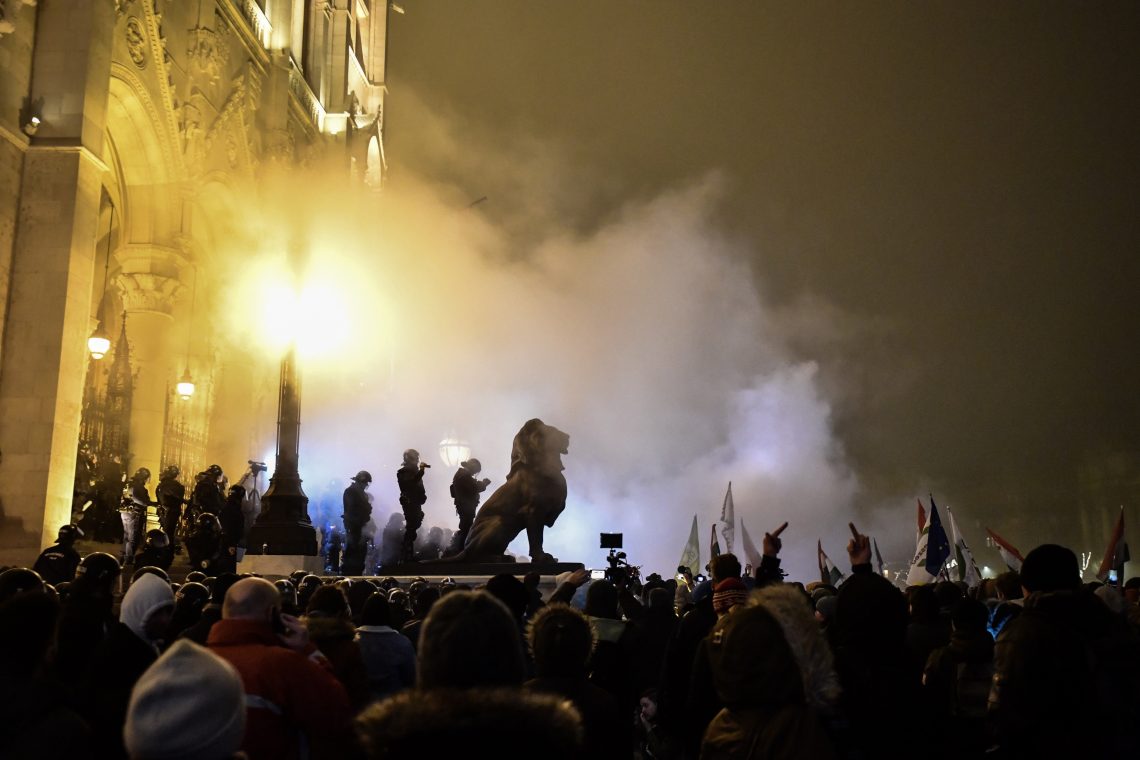 Protesters Cause Damage Worth 'Millions' To Hungarian Parliament