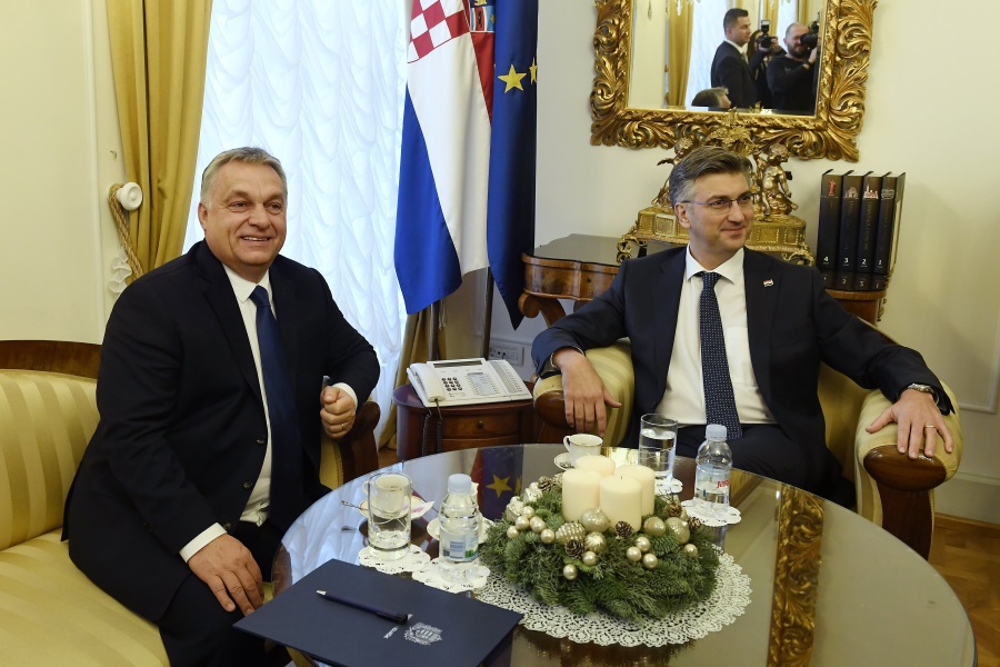 PM Orbán: No Economic Issue More Important Than Hungarian-Croatian Friendship