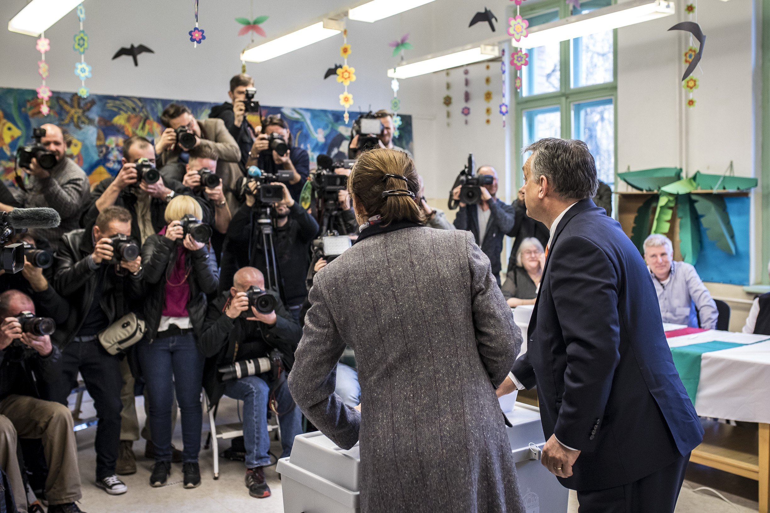 Video: Orban Casts Vote As Millions Of Hungarians Head To The Polls