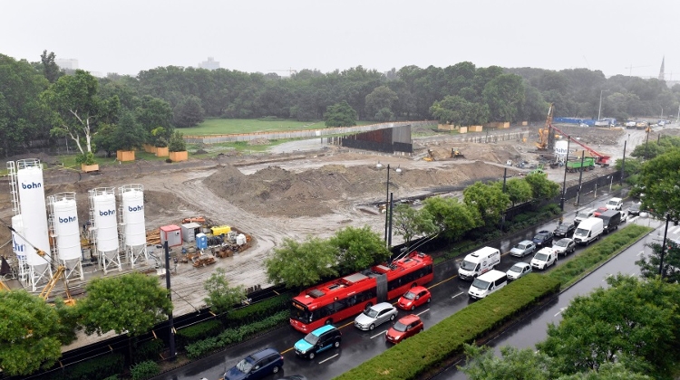Budapest City Park Underground Garages On Way